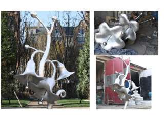 大連小區白鋼風鈴花