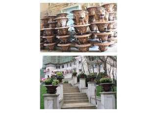 沈陽南十馬路納帕名門鍛銅花缽