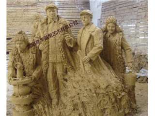 王進(jìn)喜和他的工友們（泥稿）