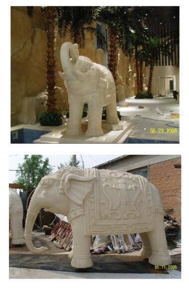 希爾斯詞典砂巖大象