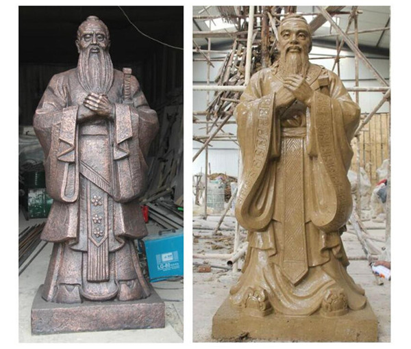 洮南第一中學(xué)孔子雕塑